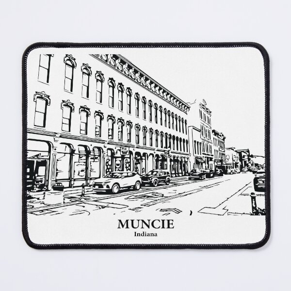 Item preview, Muncie - Indiana designed and sold by Lakeric Cityscapes.