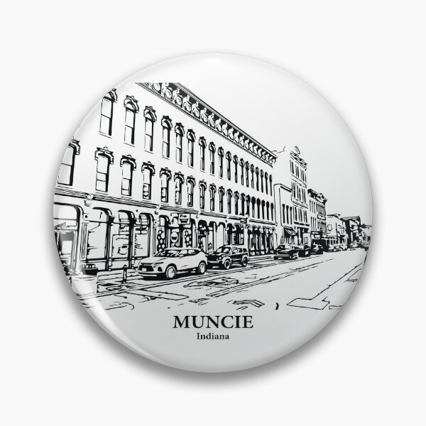 Item preview, Muncie - Indiana designed and sold by Lakeric Cityscapes.