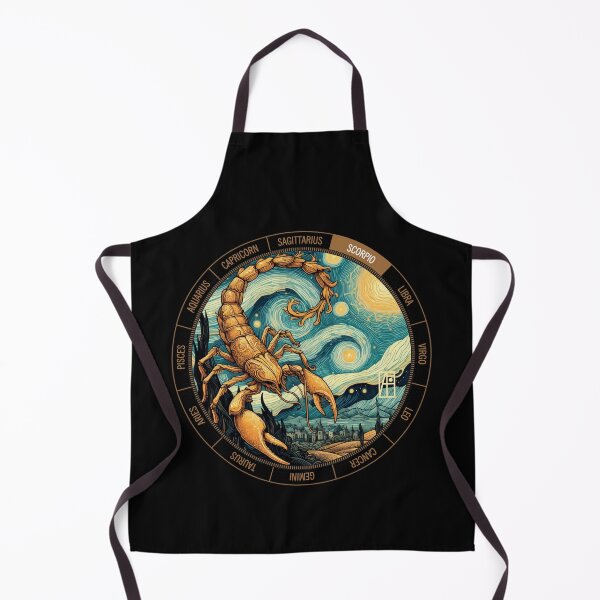 Item preview, ZODIAC Scorpio - Astrological SCORPIO - SCORPIO - ZODIAC sign - Van Gogh style - 1 designed and sold by ArtProjectShop.