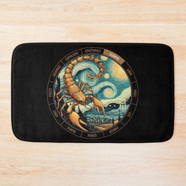 Item preview, ZODIAC Scorpio - Astrological SCORPIO - SCORPIO - ZODIAC sign - Van Gogh style - 1 designed and sold by ArtProjectShop.