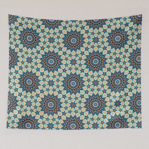 Item preview, Islamic Arabic Geometric Traditional Pattern - Mosque Decoration Tile designed and sold by Accentish.