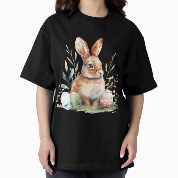 Item preview, Easter bunny illustration designed and sold by PaperieJennifer.