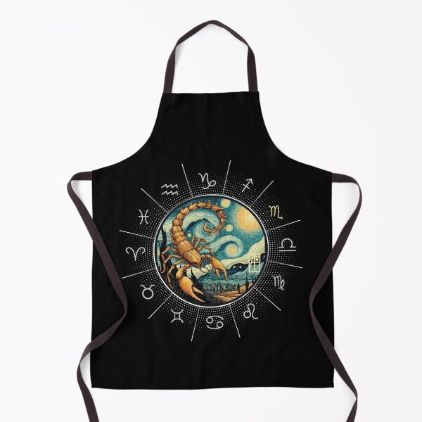 Item preview, ZODIAC Scorpio - Astrological SCORPIO - SCORPIO - ZODIAC sign - Van Gogh style - 2 designed and sold by ArtProjectShop.