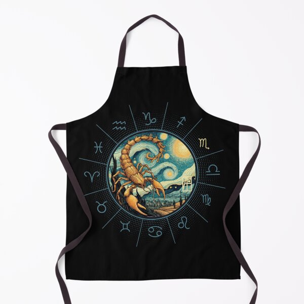 Item preview, ZODIAC Scorpio - Astrological SCORPIO - SCORPIO - ZODIAC sign - Van Gogh style - 3 designed and sold by ArtProjectShop.