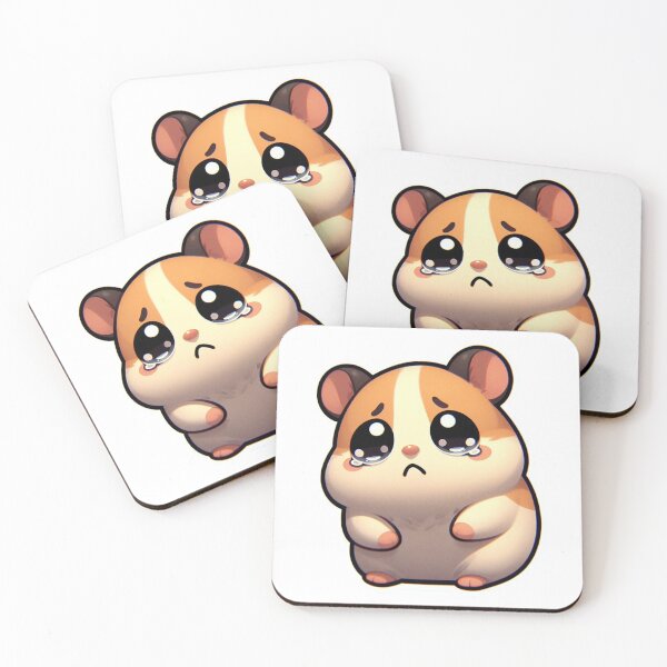 Item preview, sad hamster is cute T-Shirt & Sticker designed and sold by adambus.