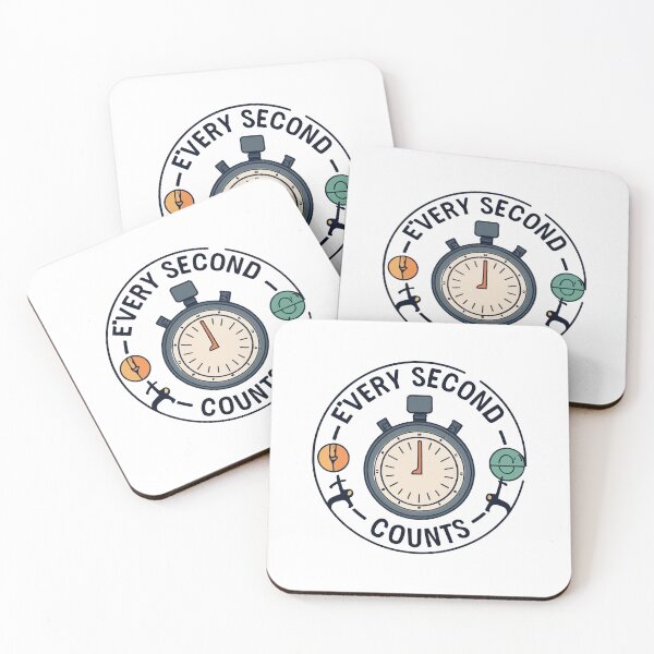 Item preview, Triathlon Stopwatch - Every Second Counts designed and sold by NiftyWrx.