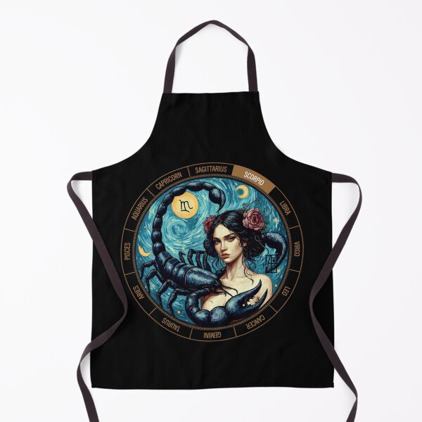 Item preview, ZODIAC Scorpio - Astrological SCORPIO - SCORPIO - ZODIAC sign - Van Gogh style - 7 designed and sold by ArtProjectShop.