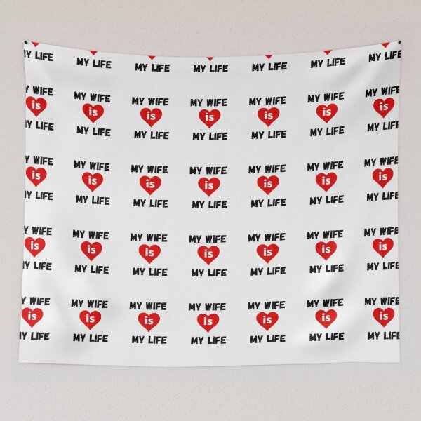Item preview, my wife is my life designed and sold by Azozytshirt.