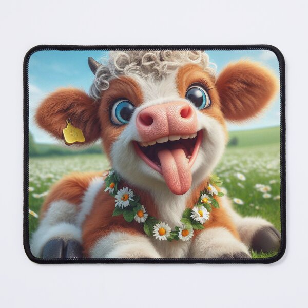 Item preview, Highland Cow Plush Toy Cute Stuff Fluffy Cattle designed and sold by SaraDatCool.
