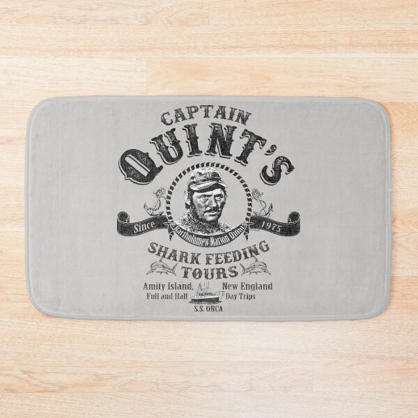 Item preview, Captain Quint's Shark Tours Worn (Universal © UCS LLC) designed and sold by Alema Art.