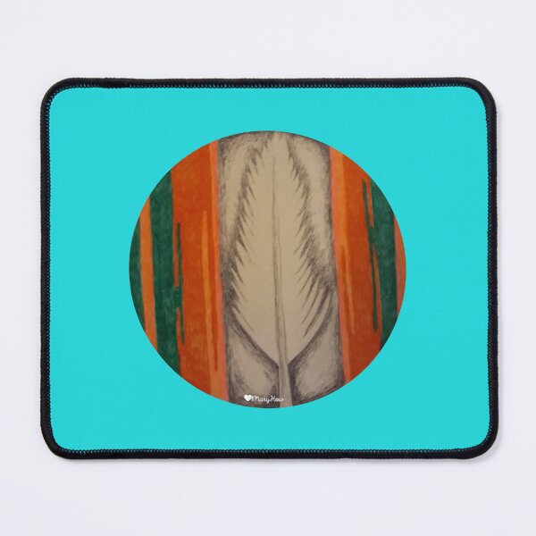 Item preview, Feathered Original Mandala by Mary How designed and sold by Mary How.
