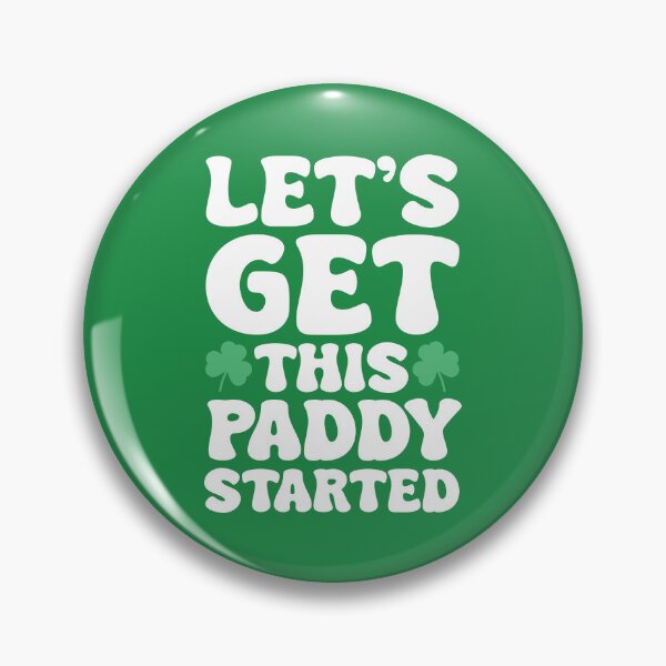 Item preview, Let's Get This Paddy Started designed and sold by kjanedesigns.