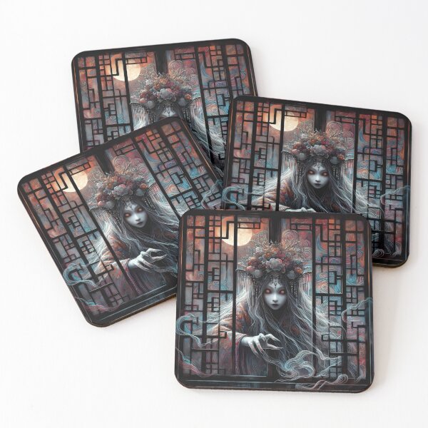 Item preview, Enigmatic Beauty Behind Bars designed and sold by aminz4.