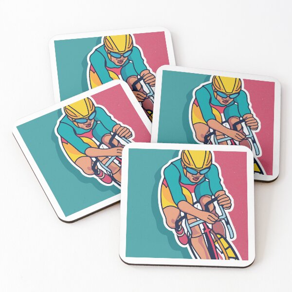 Item preview, Triathlete in Action - Vibrant Pop Art Style designed and sold by NiftyWrx.