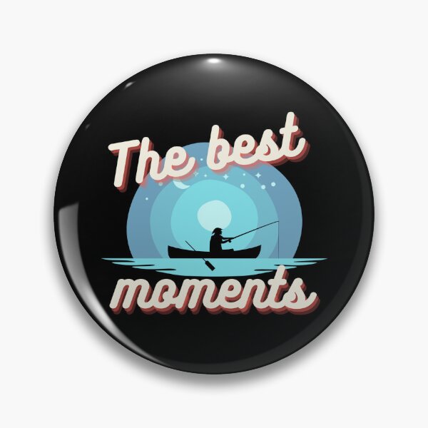 Item preview, Fishing The best moments Fisherman Angler Fisher Fish Alone designed and sold by Cr320.