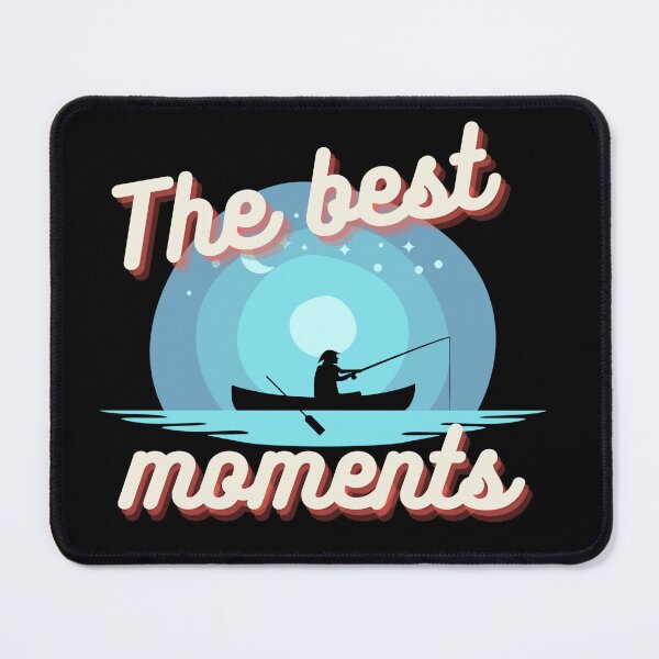 Item preview, Fishing The best moments Fisherman Angler Fisher Fish Alone designed and sold by Cr320.