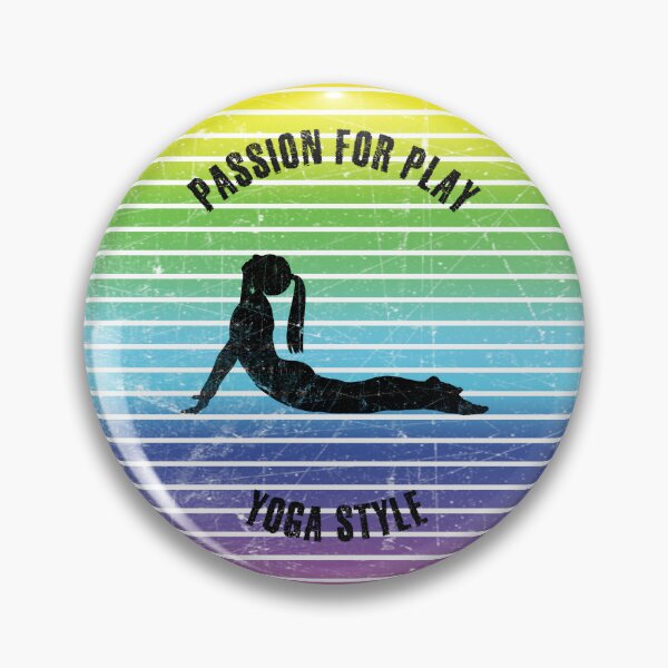 Item preview, Black silhouette of a woman in cobra pose practising yoga designed and sold by HarridanCreates.
