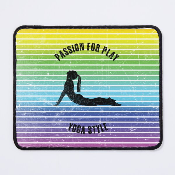 Item preview, Black silhouette of a woman in cobra pose practising yoga designed and sold by HarridanCreates.