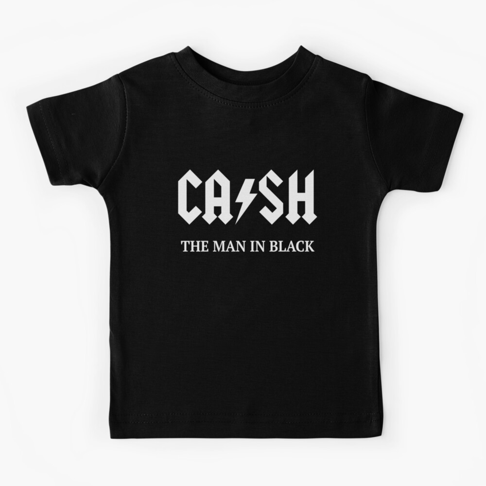 johnny cash t shirt man in black