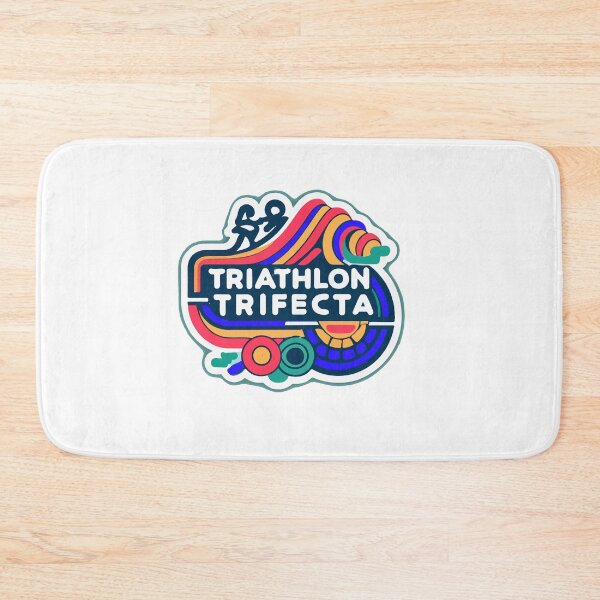 Item preview, Triathlon Trifecta Geometric Pattern Design designed and sold by NiftyWrx.