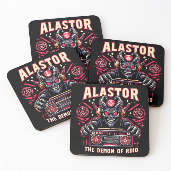 Item preview, Alastor the demon of radio design, Black ,T-Shirt  designed and sold by tech-rex.