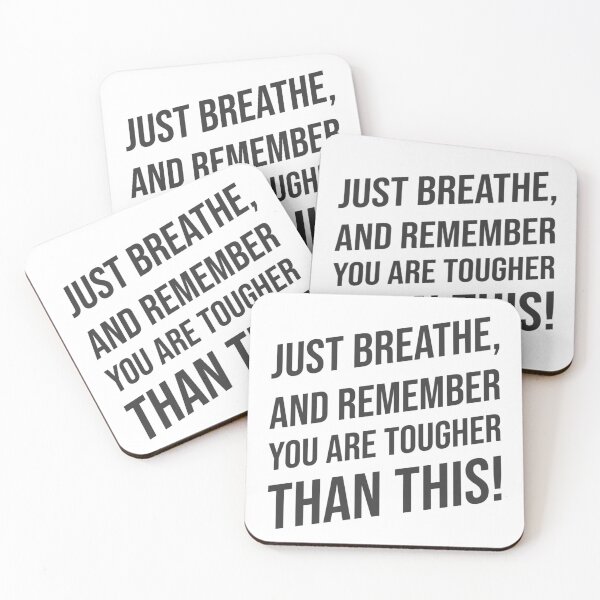 Item preview, Just breathe designed and sold by Nas-T-Shirt-Co.