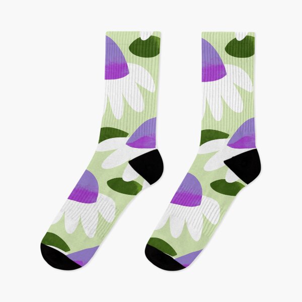 Item preview, Floral Simplicity - Purple and Green designed and sold by marialindemann.