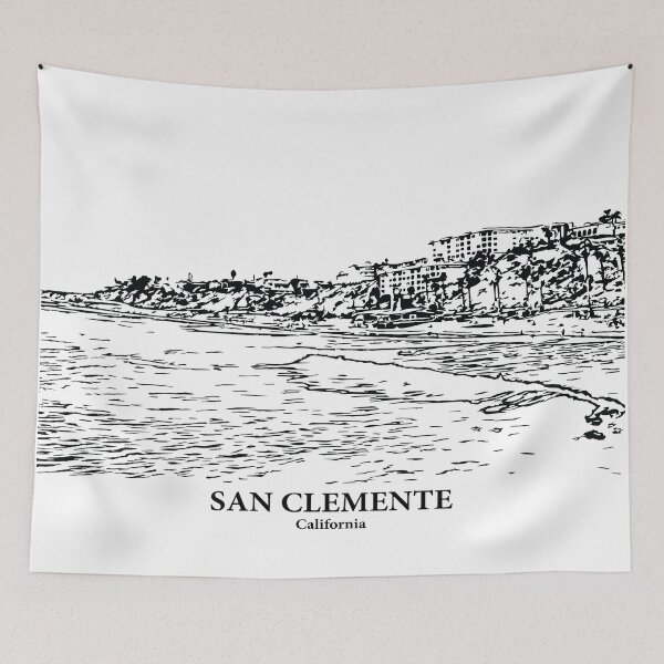 Item preview, San Clemente - California designed and sold by Lakeric Cityscapes.