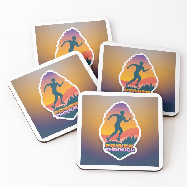 Item preview, Power Through Triathlon Sunrise Motivational Design designed and sold by NiftyWrx.