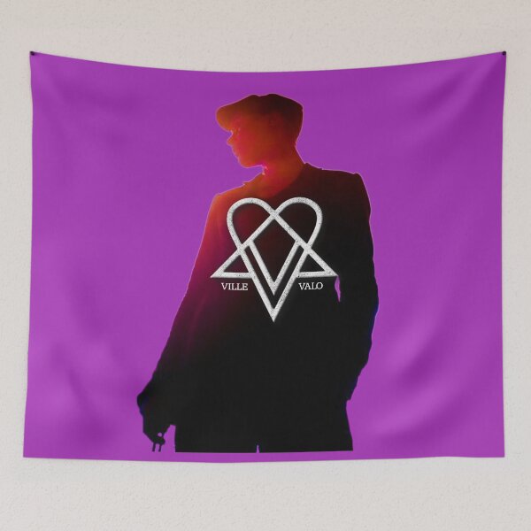 Item preview, Ville Valo neon Noir  designed and sold by MusicVibesTee.