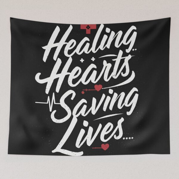 Item preview, Healing Hearts, Saving Lives designed and sold by 123ks.