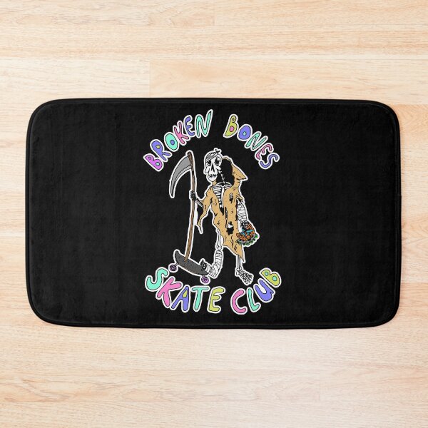 Item preview, Broken Bones Skate Club skating grim reaper designed and sold by Michael Stewart.