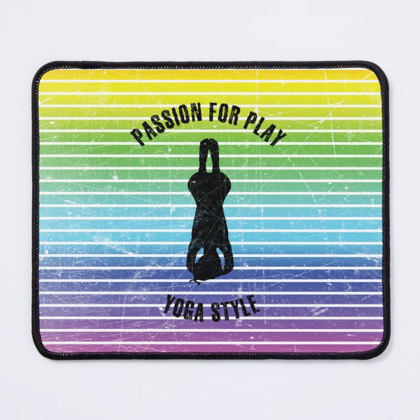 Item preview, Black silhouette of a woman in yoga pose designed and sold by HarridanCreates.