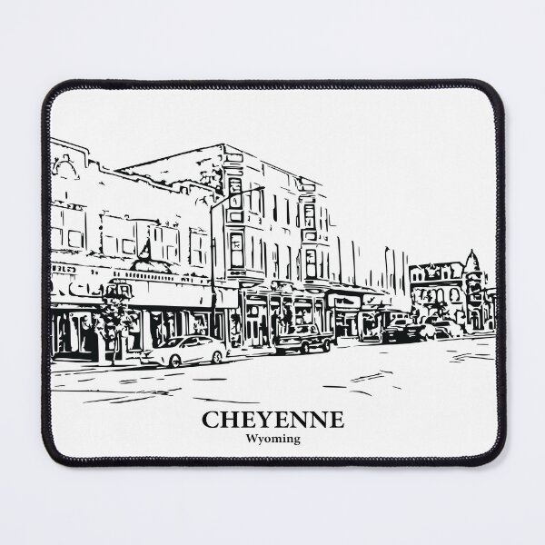 Item preview, Cheyenne - Wyoming designed and sold by Lakeric Cityscapes.