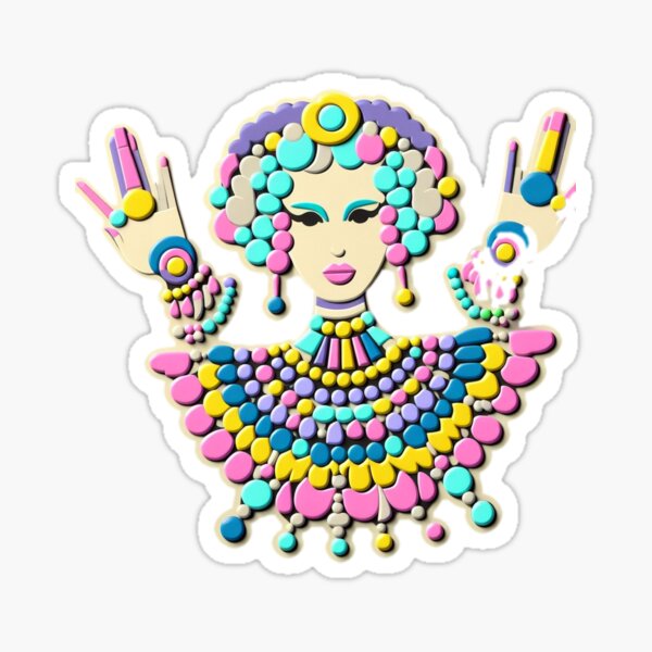 Tribute to Color and Love Sticker