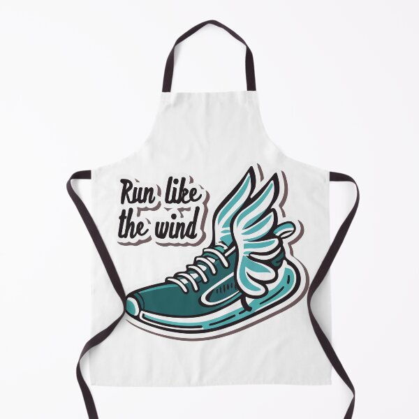 Item preview, Run Like The Wind - Minimalist Winged Shoe designed and sold by NiftyWrx.