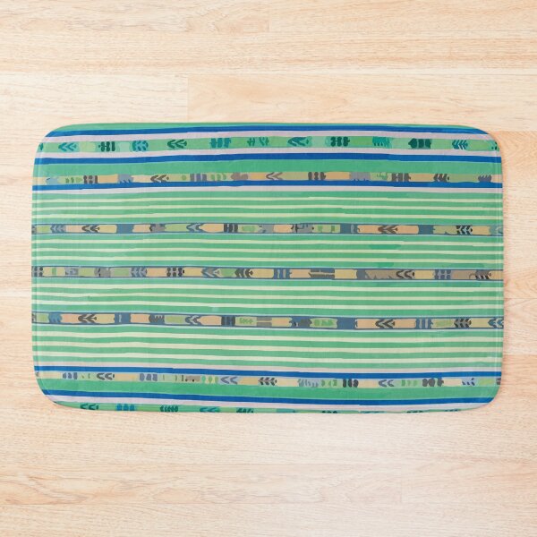 Item preview, Ocean vibes mexican serape blanket ultramarine rebozo designed and sold by T-Mex.