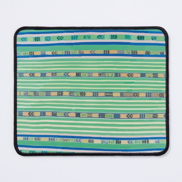 Item preview, Ocean vibes mexican serape blanket ultramarine rebozo designed and sold by T-Mex.