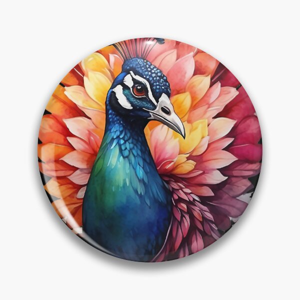 Item preview, Peacock Grace: Feathery Elegance designed and sold by firecard.