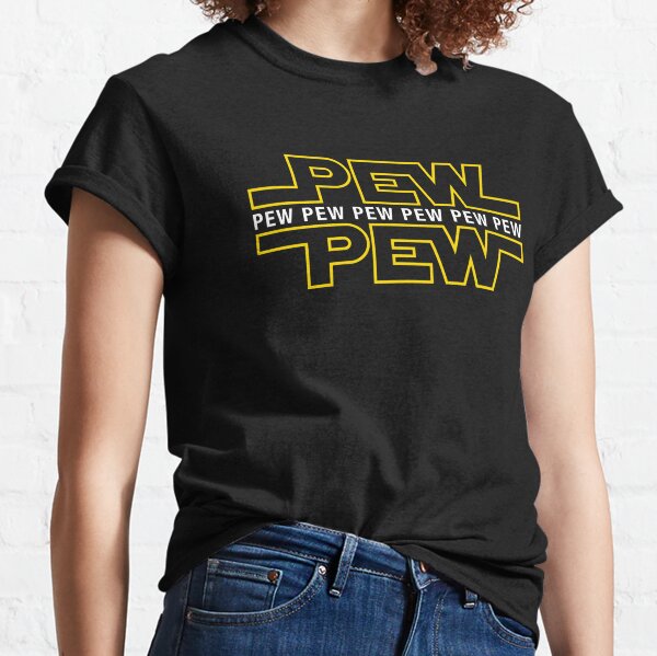 Pew pew pew star best sale wars shirt