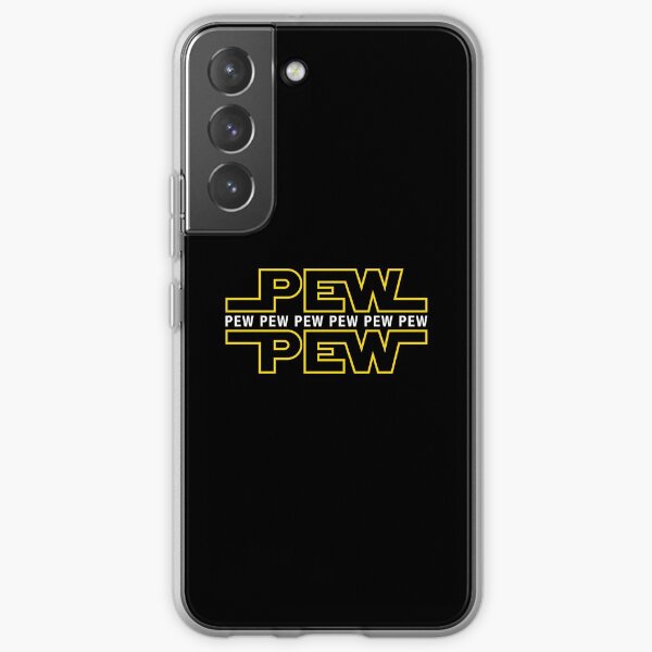 Pew Pew Pew Coque souple Samsung Galaxy