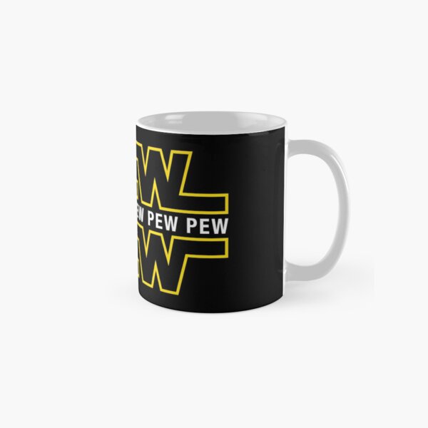 FREE SHIPPING, Star Wars Coffee Mug, Star Wars Gift, Pew Pew Cup, Star Wars  Mug, Star Wars Birthday Gift 