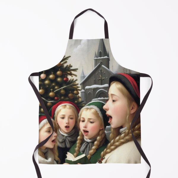 Artikelvorschau, Junge Weihnachtssänger im Vintage-Winter-Stil entworfen und verkauft von TheDarkWardrobe.
