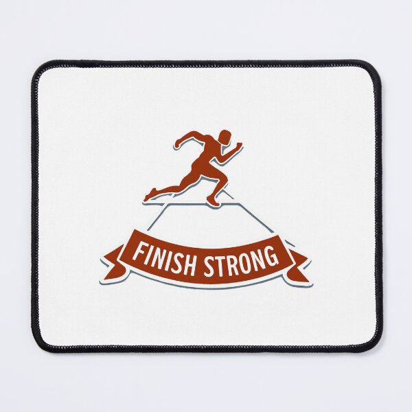 Item preview, Finish Strong Runner Silhouette designed and sold by NiftyWrx.