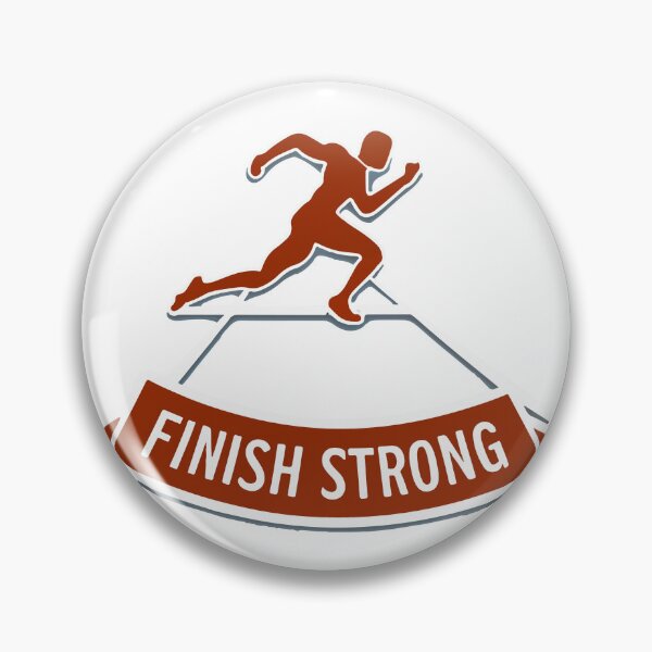 Item preview, Finish Strong Runner Silhouette designed and sold by NiftyWrx.