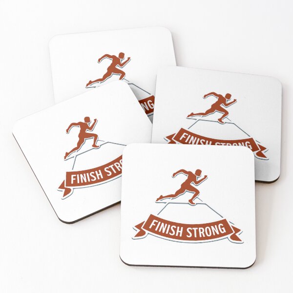 Item preview, Finish Strong Runner Silhouette designed and sold by NiftyWrx.