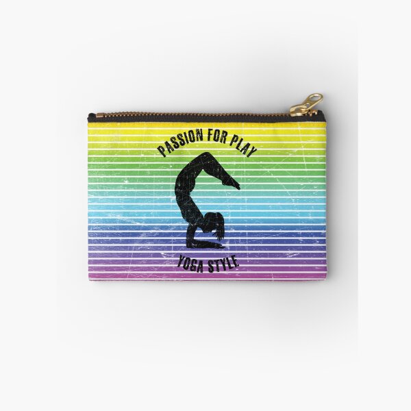 Item preview, Black silhouette of a woman in yoga scorpion pose designed and sold by HarridanCreates.