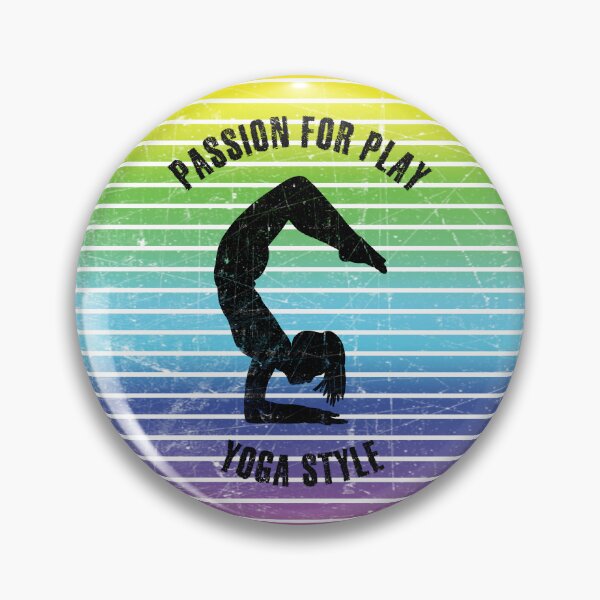 Item preview, Black silhouette of a woman in yoga scorpion pose designed and sold by HarridanCreates.