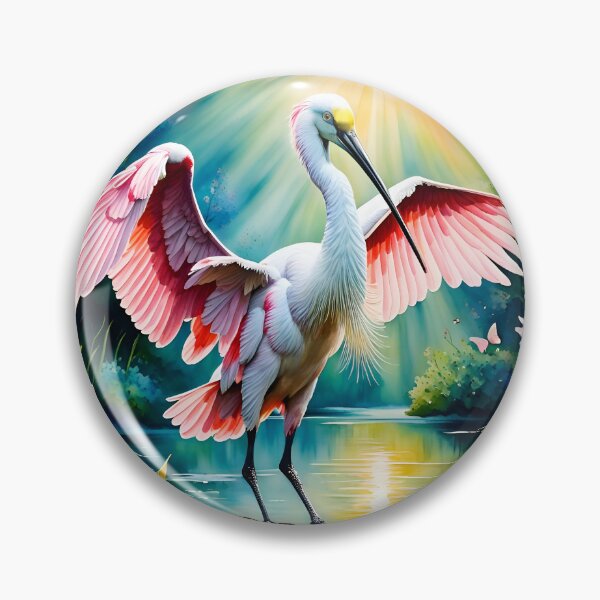 Item preview, Garza rosada de primavera ;) designed and sold by Lilsilverfish.