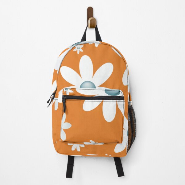 Item preview, Orange White Flower Pattern Spring Aesthetic Marguerite Blasingame Jan Berenstain designed and sold by SMARTKIT DESIGNAGENCY.